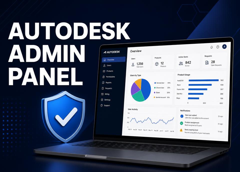 AutoDesk Admin Panel