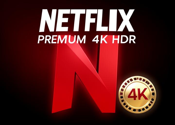 NETFLIX PREMIUM 4K HDR DRIVE 4